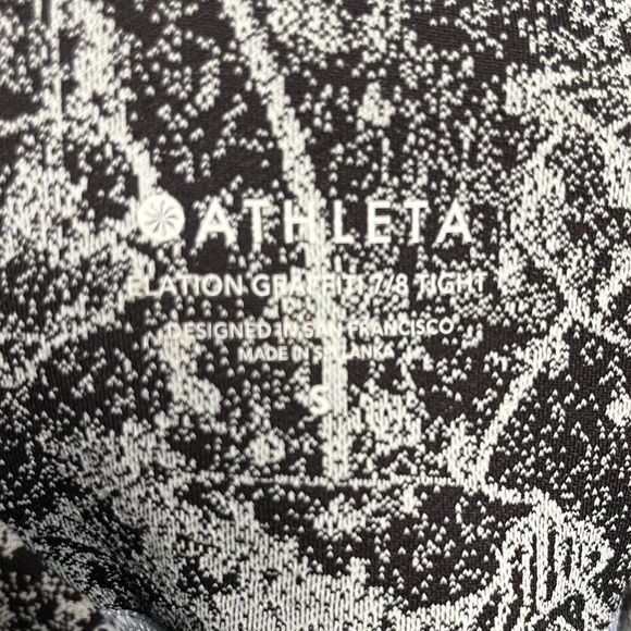 Athleta Elation Graffiti 7/8 Tight - Picture 8 of 10